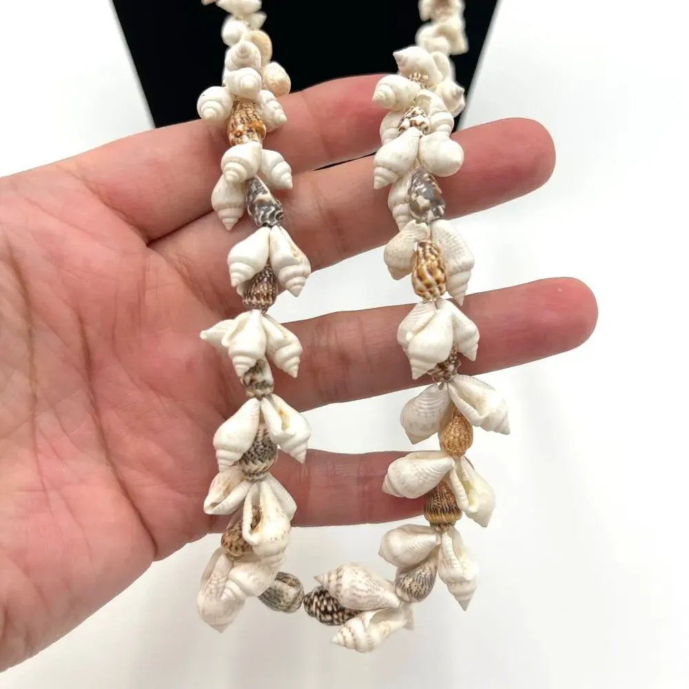Hilo Hattie’s Shell Cluster Necklace 36”